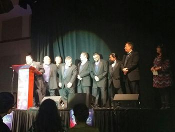 Black Pearl Band NM receiving the 2014 Bilingual Song Of The Year Award!!
