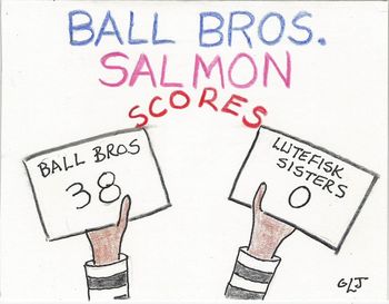 Salmon (supplied by non-Norwegian Ball Brothers)

