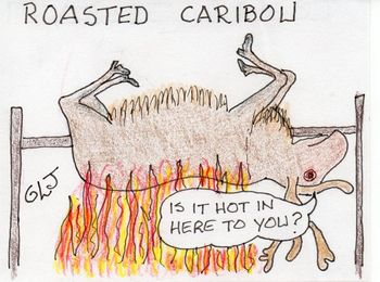 Roasted Caribou
