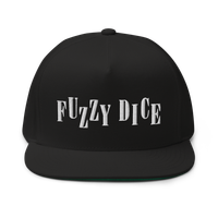 Flat Bill Hat - Fuzzy Dice