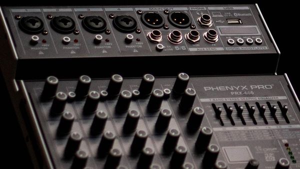 Phenyx Pro Prx 600 clean mixer for rap vocals