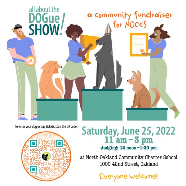 all about the DOGue SHOW!Join us Saturday, June 25th11am-3pm at North Oakland Community Charter School (NOCCS)1000 42nd Street Click the link for more details and purchase tickets. 