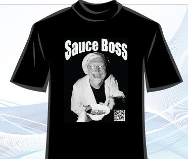 Sauce Boss T-Shirt IS BACK!  (Now in Deep Chocolate Brown)