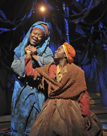 The Elder sings "Just Confess" to Tituba (me).
