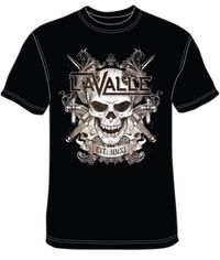LaValle "Skulls and Swords" tee shirt