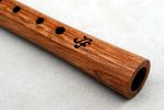 Silvereye, Wooden High Am Pentatonic Flute, Handcrafted
