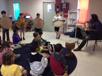 Music Demonstration at Elementary School 2015
