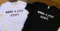 NEW "Soul + Jazz #DOPE" T-shirt