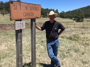 16 Springs. It's a real place. This was the inspiration behind the song. A true story of the Walker family who settled the valley in New Mexico
