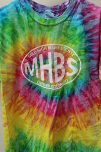 MHBS - Guitar Player OR Oval Logo - Tie Dye - S, M, L