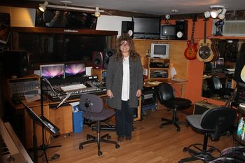 Recording "Montana Love Song" at Mark Dreyer Studios in Hendersonville, TN 2012
