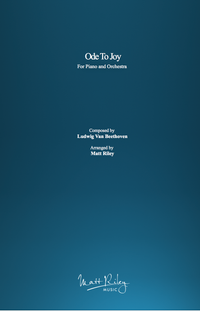 Ode To Joy - Orchestral Score and Parts (PDF + FINALE + MusicXML + MIDI)