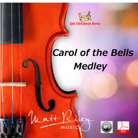Carol of the Bells / God Rest Ye Merry Gentlemen - Cello and Piano