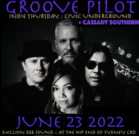 Cassady Southern and band, supporting Groove Pilot