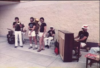 Early 80s with Steve Bauman, Lance Acker, Mark Janicki, Maurie Walker and Hank and Clark
