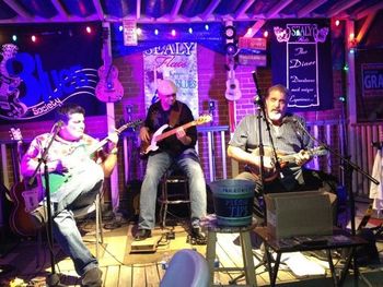 Blues on the porch! w/ Jonn Del Toro Richardson and Rch DelGrosso at Sealy Flats, San Angelo, TX

