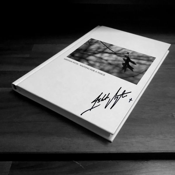 Ashton Nyte - Waiting For A Voice (Hardcover Book): Signed + Dedicated