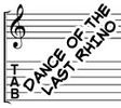 Dance Of The Last Rhino - Full Guitar Transcription
