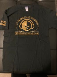 Men's Underground Celebrity Black T-Shirt/Gold Letters