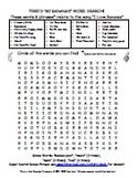 Go Bananas Word Search - www.PeterApel.com