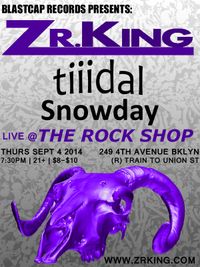   Zr. King LIVE @ The Rock Shop