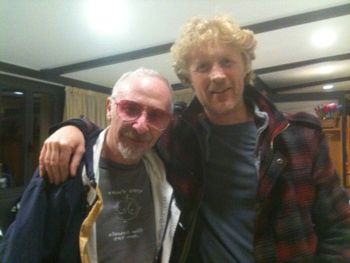 Me & the legendary Graham Parker - what an all round good bloke!
