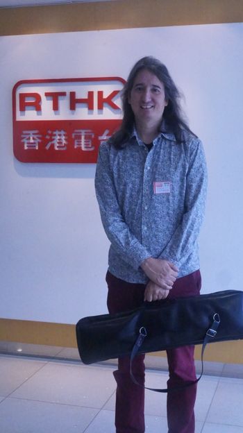 Visiting Radio Television Hong Kong.
