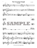 The Great East Temple (Todaiji)-Sheet Music