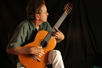 Ray with his Classical Guitar in 2015
