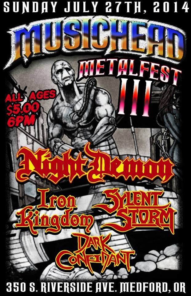 nd 07 27 14 medford color flyer Warriors of The West Tour! | Cirith Ungol Online