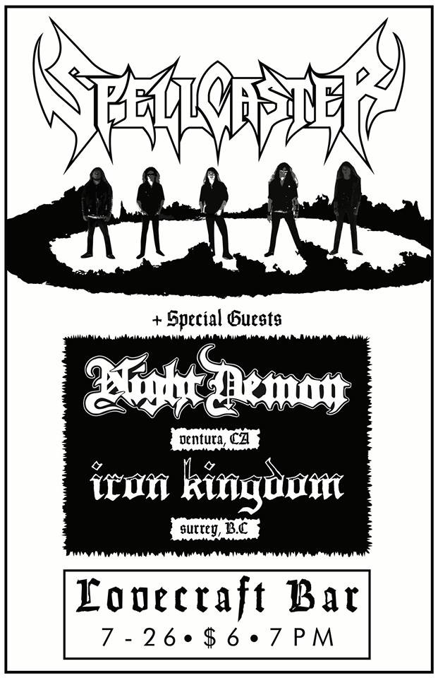 nd 07 16 14 portland flyer Warriors of The West Tour! | Cirith Ungol Online