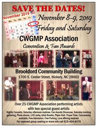 CWGMP Association Convention & Fan Awards