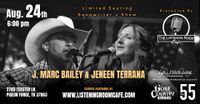 J. Marc Bailey & Jeneen Terrana - Songwriter's Show @ The Listening Room Cafe in Pigeon Forge, TN 37863
