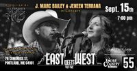 J. Marc Bailey & Jeneen Terrana "East Meets West" Tour Acoustic @ St. Lawrence Arts Center in Portland, ME