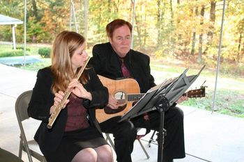 Playing at a wedding ceremony - October 20, 2012
