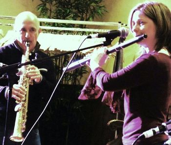 Performing with Ken Ulansey. Cabin Fever Fest, March 5, 2011.
