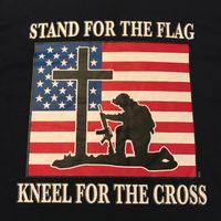 Kneel for the cross shirt