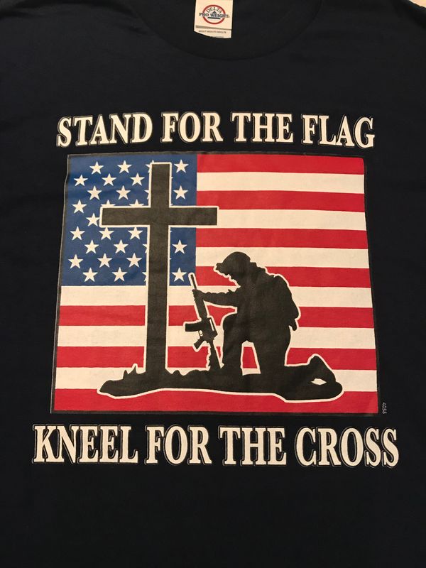 Kneel for the cross shirt