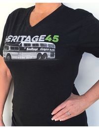 Heritage Singers 45th Anniversary V-Neck T-Shirt