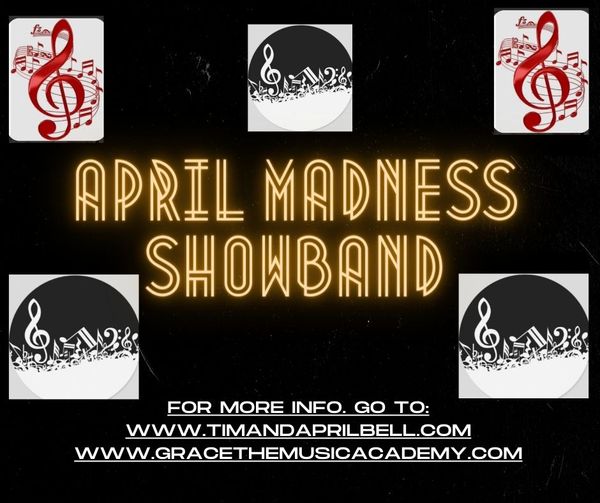 April Madness showband banner