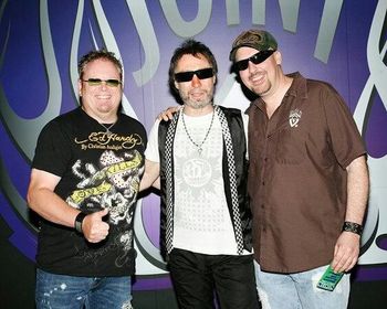 Paul Rogers and Jeff Davis and Myself at Hard Rock
