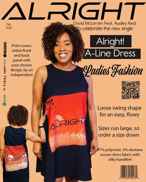 New Merchandise-"Alright A-Line Dress