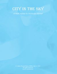 City in the Sky Sheet Music