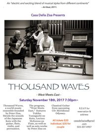 "Thousand Waves" at Casa Della Zisa