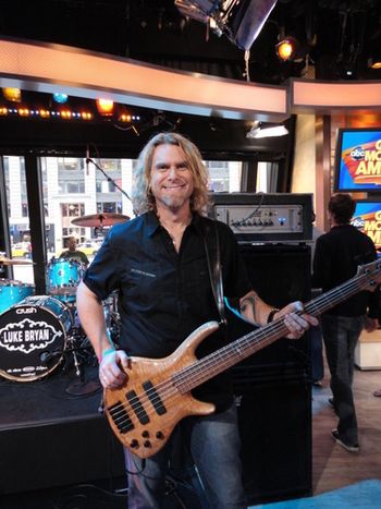 On the set of "Good Morning America".
