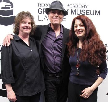 Eric Andersen & Scarlet Rivera at THe GRammy Museum in L.A.
