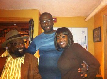 George Clinton, me and Marry Griffen

