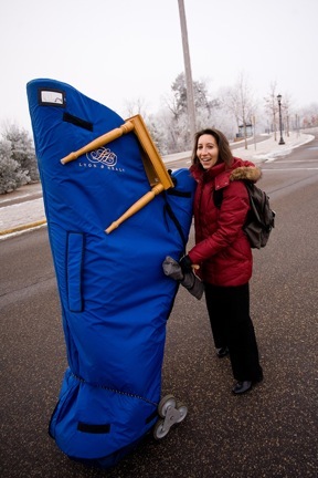 How to Haul a Harp!