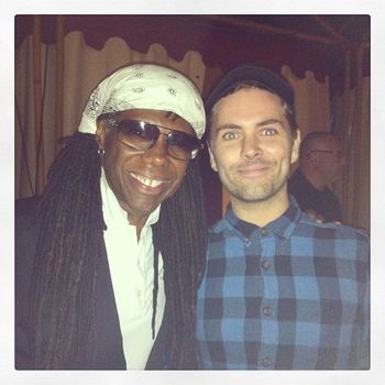 Nile Rodgers & Jacob Quistgaard :)

