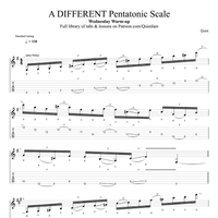 A DIFFERENT Pentatonic Scale by Quist